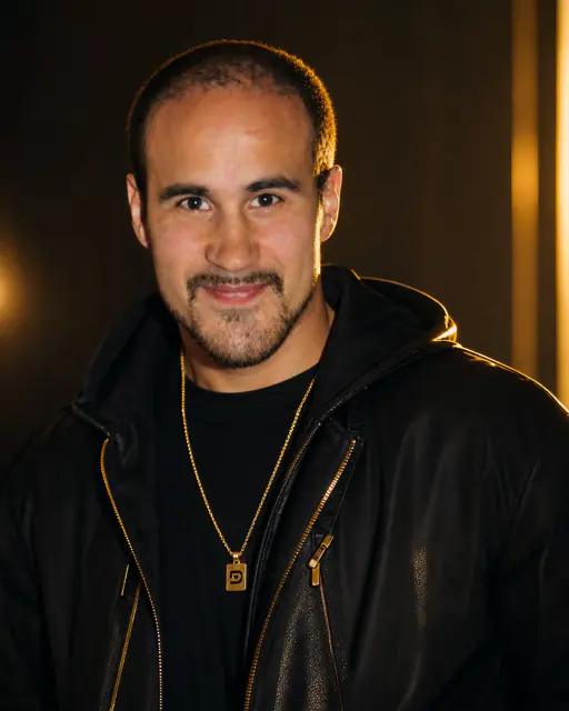 Retrato de imprensa do Deejay Tin'Ok — DJ baseado em Londres: afrobeats, hip-hop e R&B